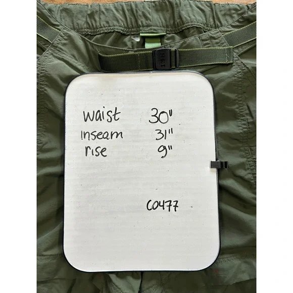 Olive Green Women's Convertible Pants - Picture 3 of 11